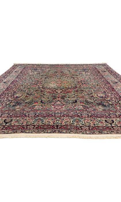 10 x 11 Signed Antique Persian Kermanshah Rug 78759