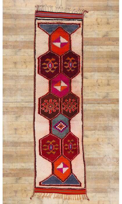 3 x 12 Vintage Kurdish Tribal Rug 53894