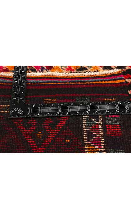 3 x 13 Vintage Kurdish Tribal Rug Runner 53891