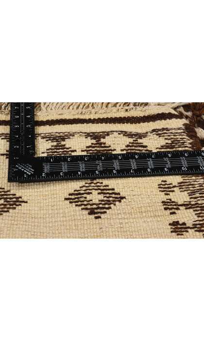 3 x 14 Neutral Vintage Kurdish Rug 53895