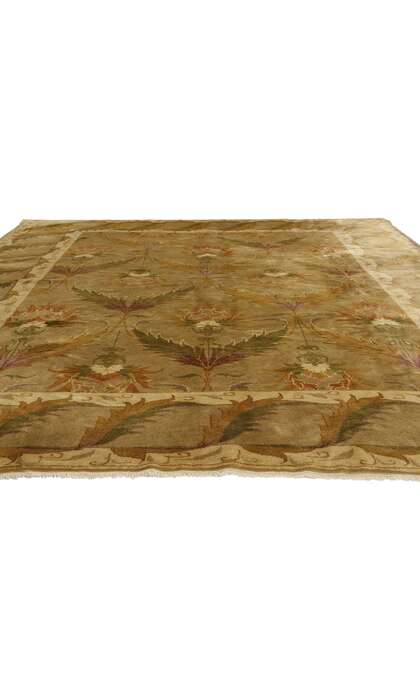 8 x 10 Vintage Turkish Oushak Rug 53897