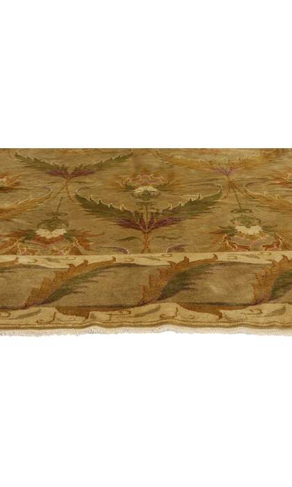 8 x 10 Vintage Turkish Oushak Rug 53897