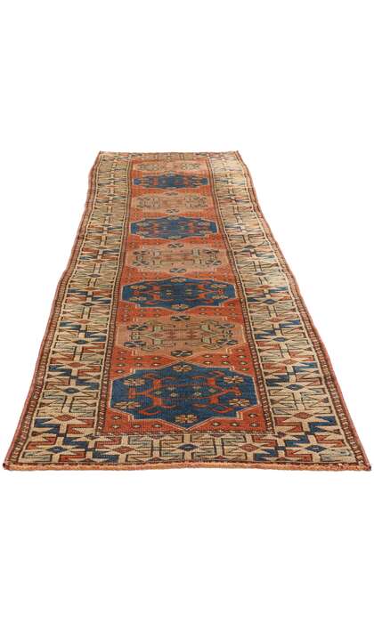 2 x 8 Vintage Turkish Oushak Rug 53943