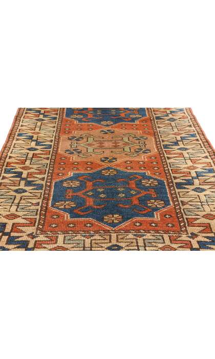 2 x 8 Vintage Turkish Oushak Rug 53943