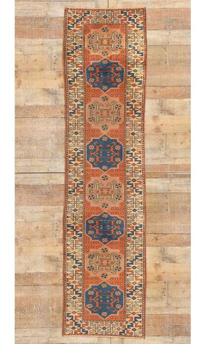 2 x 8 Vintage Turkish Oushak Rug 53943