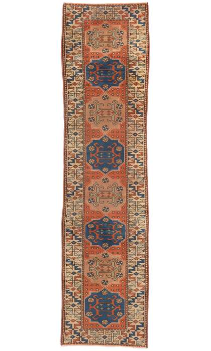 2 x 8 Vintage Turkish Oushak Rug 53943
