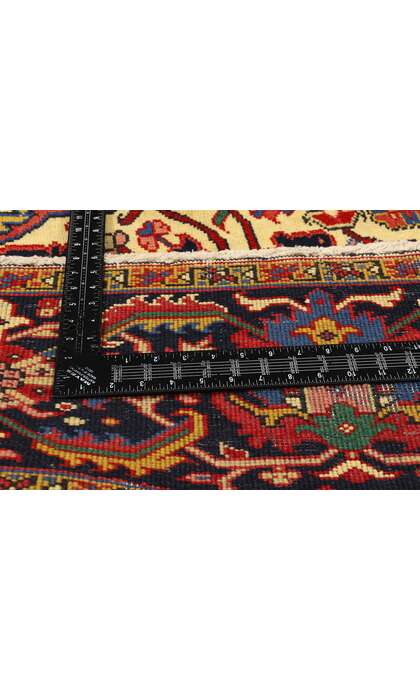 10 x 13 Vintage Persian Heriz Rug 81069