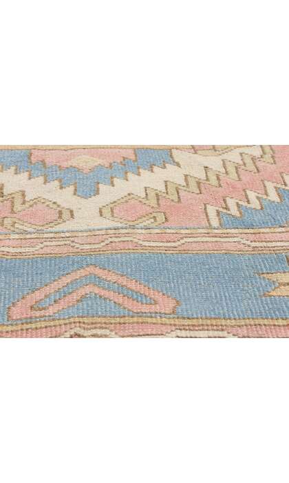 5 x 7 Vintage Pink Turkish Oushak Rug 53939