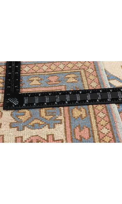 6 x 8 Vintage Pink Turkish Oushak Rug 53944