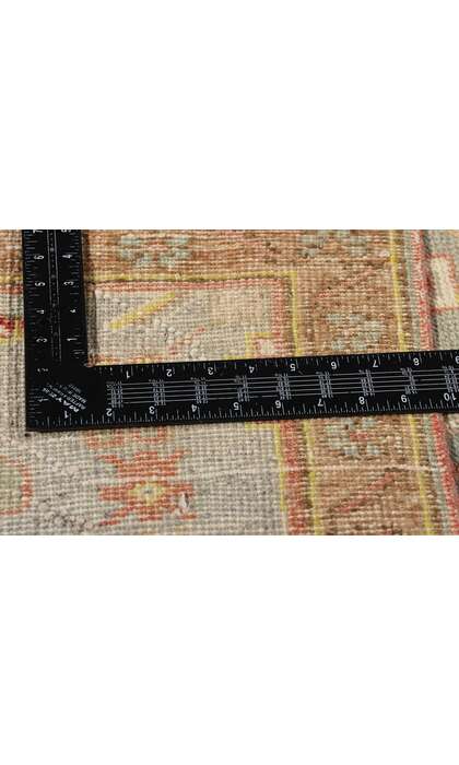 3 x 10 Vintage Red Turkish Oushak Rug 53918