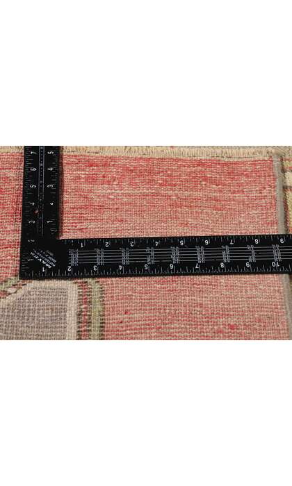 3 x 11 Vintage Red Turkish Oushak Rug 53915