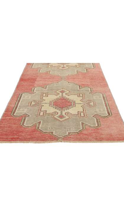 3 x 11 Vintage Red Turkish Oushak Rug 53915