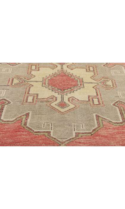 3 x 11 Vintage Red Turkish Oushak Rug 53915