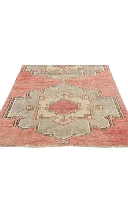 3 x 11 Vintage Red Turkish Oushak Rug 53916