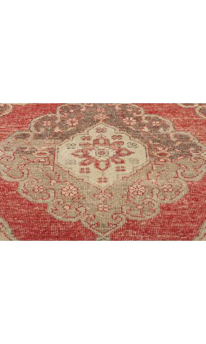 3 x 12 Vintage Red Turkish Oushak Rug 53911