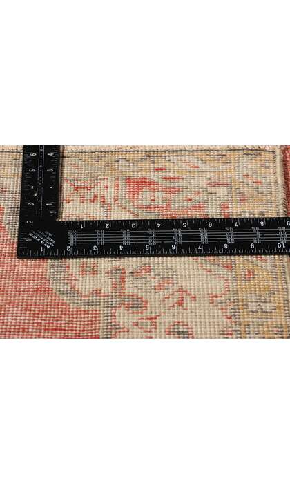 3 x 12 Vintage Red Turkish Oushak Rug 53913