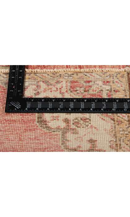 3 x 12 Vintage Red Turkish Oushak Rug 53914