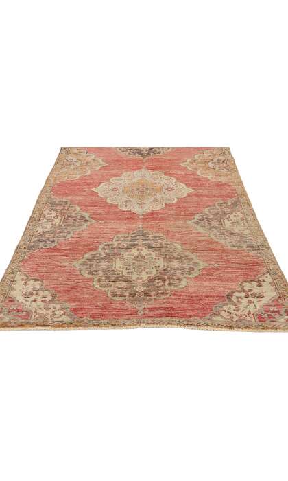 3 x 12 Vintage Red Turkish Oushak Rug 53914