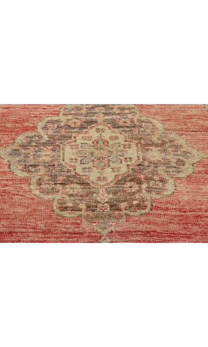 3 x 12 Vintage Red Turkish Oushak Rug 53914