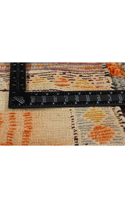 4 x 10 Vintage Tribal Kurdish Rug 53903