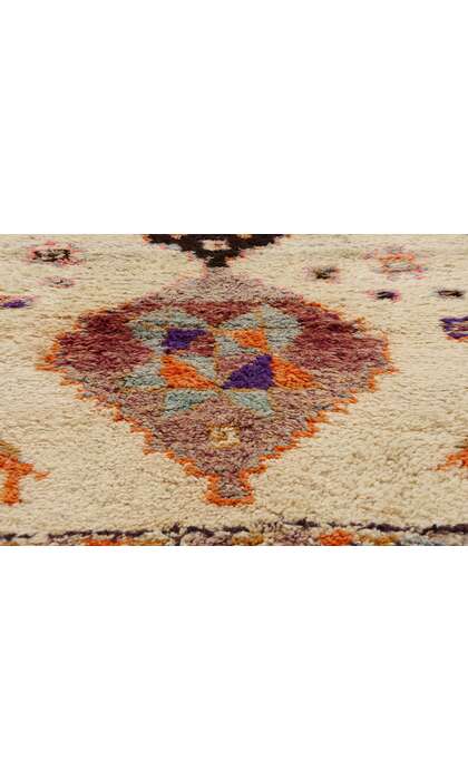 4 x 10 Vintage Tribal Kurdish Rug 53903