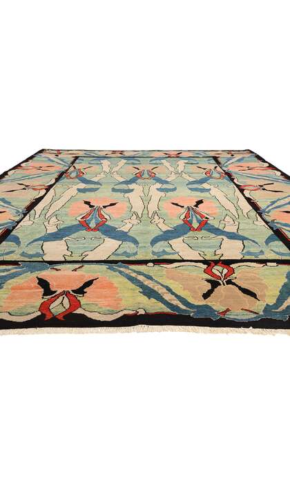 11 x 15 William Morris Design Irish Donegal Rug 78758