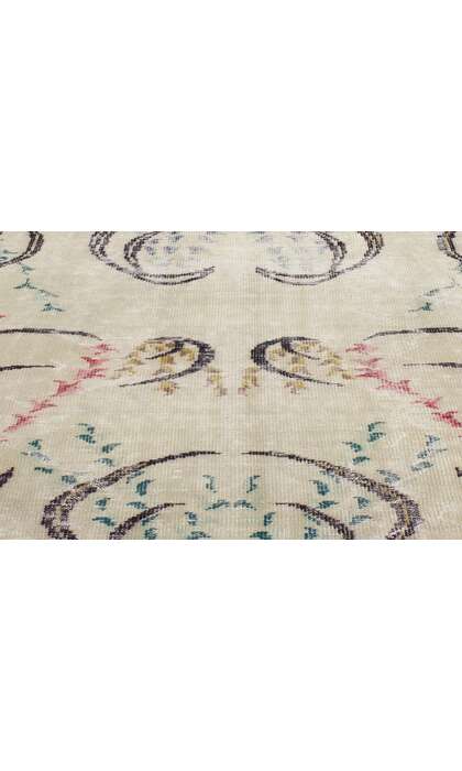 6 x 9 Zeki Muren Vintage Turkish Sivas Rug 52017