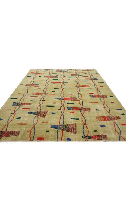 7 x 10 Zeki Muren Vintage Turkish Sivas Rug 51581