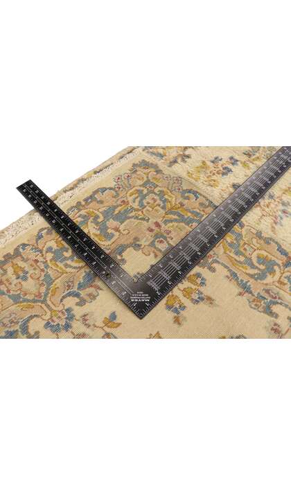 2 x 19 Long Vintage Persian Kerman Rug Runner 74669