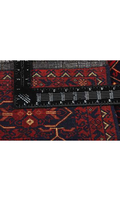 3 x 10 Vintage Afghan Baluch Rug 77009