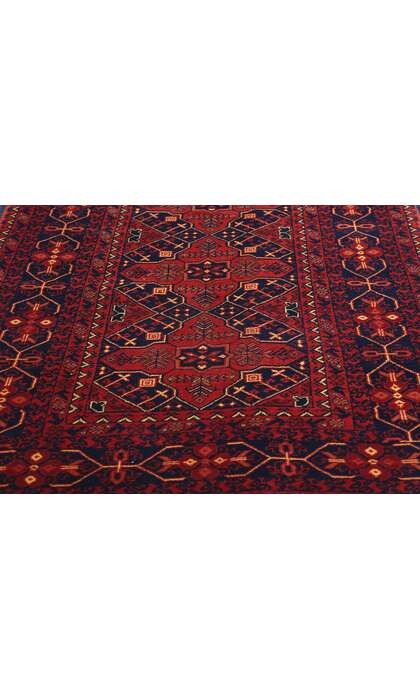 3 x 10 Vintage Afghan Baluch Rug 77009