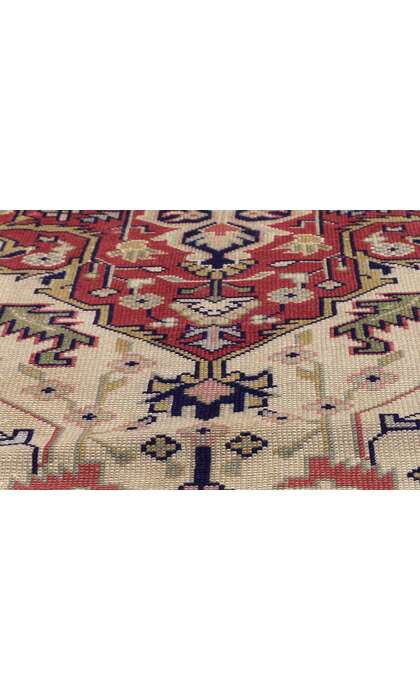 10 x 13 Antique Indian Agra Rug 71437