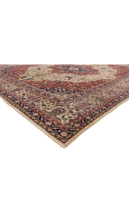 10 x 13 Antique Indian Agra Rug 71437