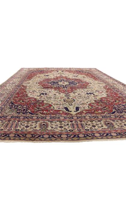 10 x 13 Antique Indian Agra Rug 71437