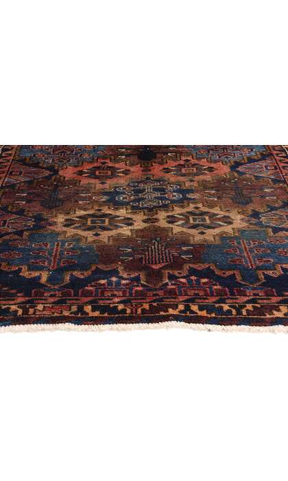 5 x 8 Antique Persian Bakhtiari Rug 77680