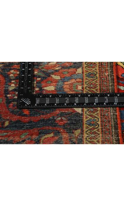 8 x 12 Antique Persian Sarouk Farahan Rug 53478