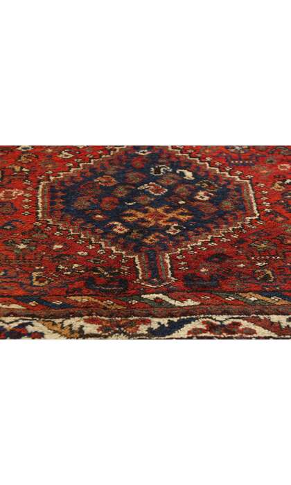 6 x 6 Antique Persian Tribal Shiraz Rug 78155