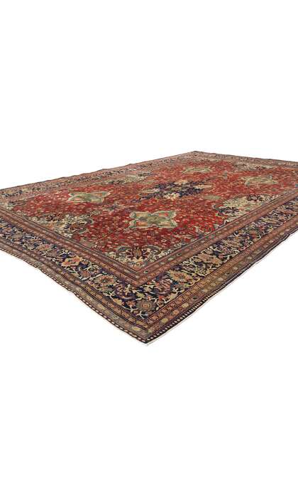 8 x 13 Antique Persian Sarouk Farahan Rug 77579