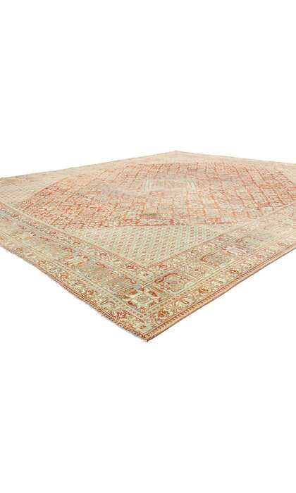 11 x 13 Distressed Antique Persian Joshegan Rug 52558