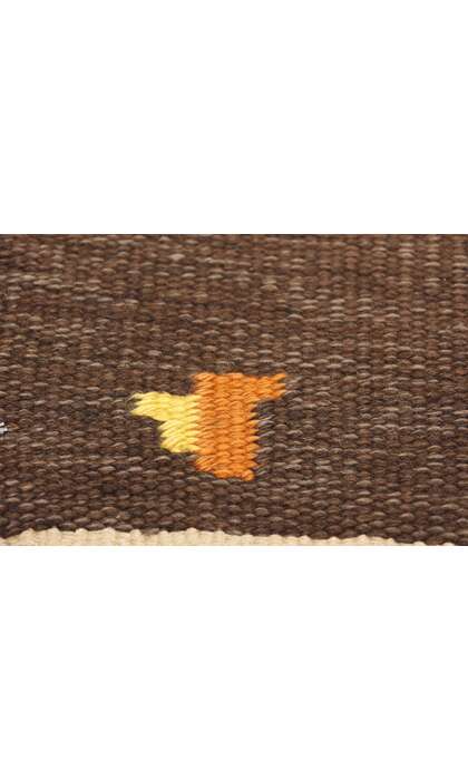 6 x 8 Erik Lundberg Vintage Swedish Rollakan Rug 78249