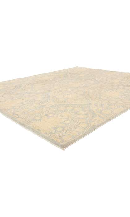 8 x 10 Transitional Ikat Damask Rug 80223