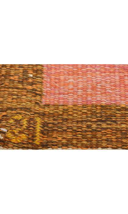 6 x 8 Ingegerd Silow Vintage Swedish Rollakan Rug 78257 Weaver Initials