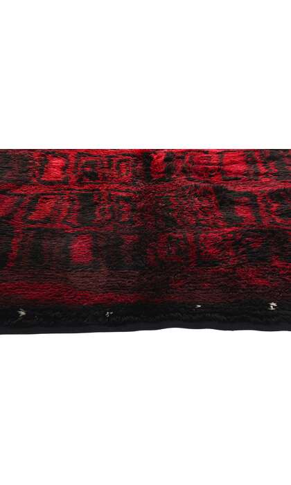 4 x 7 Kirsti Ilvessalo Finnish Ryijy Rya Rug 78649