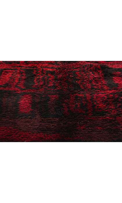 4 x 7 Kirsti Ilvessalo Finnish Ryijy Rya Rug 78649