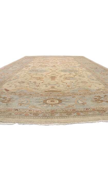 13 x 19 Modern Persian Sultanabad Rug 76556