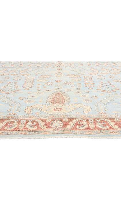 8 x 10 Modern Light Blue Sultanabad Rug 81114