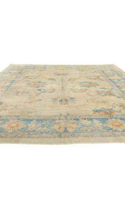 9 x 12 Modern Turkish Oushak Rug 53613