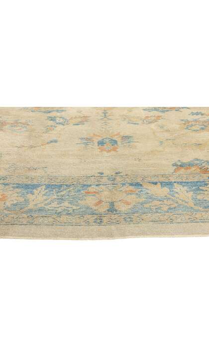 9 x 12 Modern Turkish Oushak Rug 53613