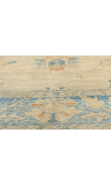 9 x 12 Modern Turkish Oushak Rug 53613