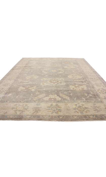 9 x 12 Vintage-Inspired Oushak Rug 30167